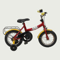 12.14 - BikeFlip, 12 inch kinderfiets, vrolijke kinderfiets, terugtraprem, handrem, kabelslot, fiets voor 3-4 jaar