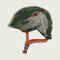 Abus Helm Kind Smiley 3.0 groen robot - BikeFlip