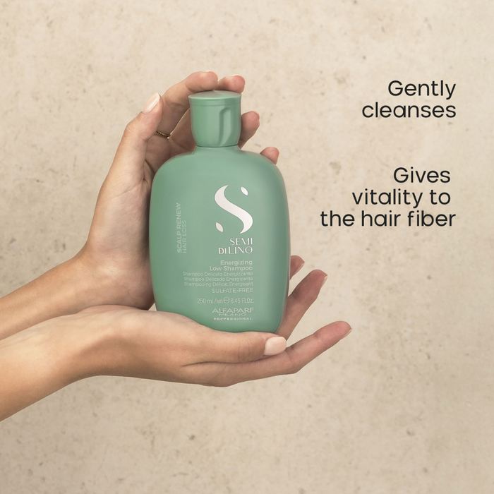 Alfaparf Milano Semi Di Lino Scalp Renew Energising Low Shampoo 250ml