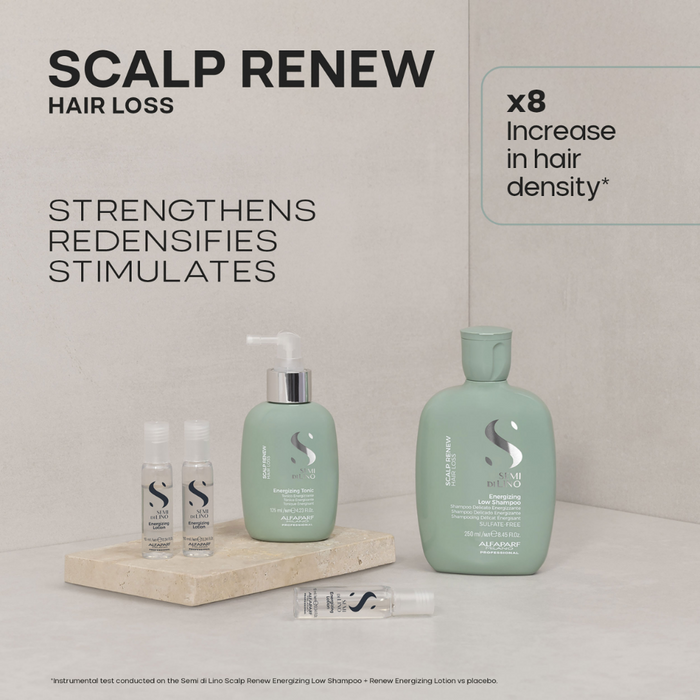 Alfaparf Milano Semi Di Lino Scalp Renew Energising Low Shampoo 250ml