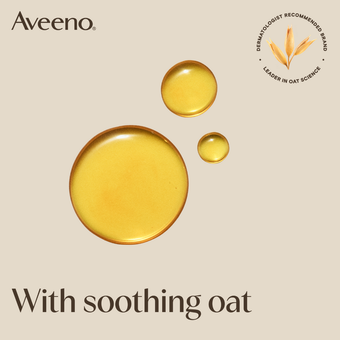 Aveeno Daily Moisturising Yogurt Body Wash Vanilla & Oat 300ml