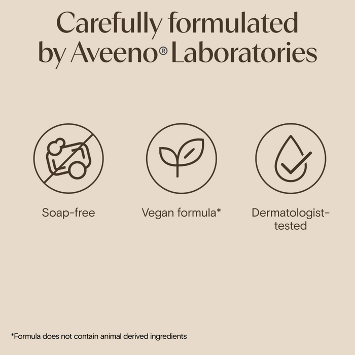 Aveeno Daily Moisturising Yogurt Body Wash Vanilla & Oat 300ml