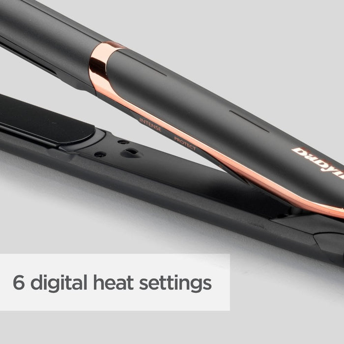 BaByliss Smooth Pro 235 Hair Straightener Black 2393U