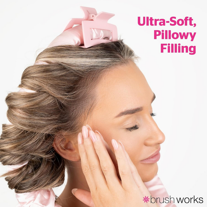 Brushworks Heatless Hair Curling Set