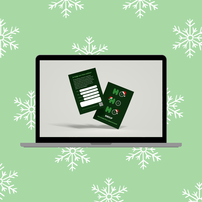 6 maanden / Online cadeaukaart / Winter groen