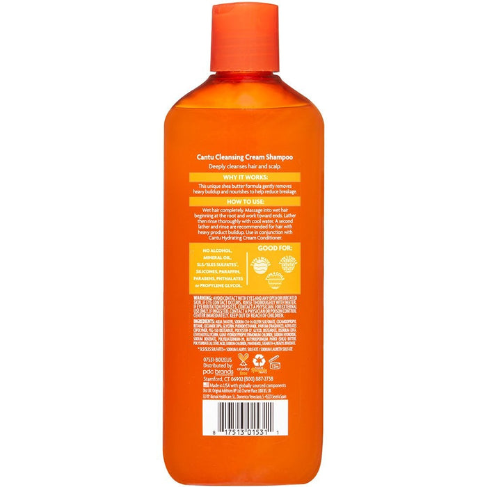 Cantu Shea Butter For Natural Hair Sulphate-Free Cleansing Cream Shampoo 400ml