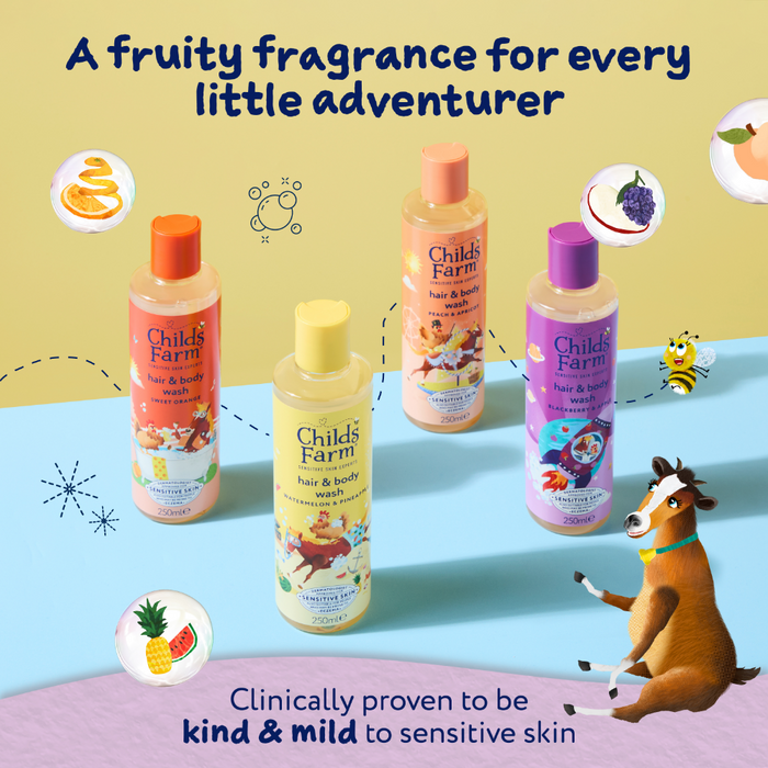 Childs Farm Hair & Body Wash Blackberry & Organic Apple 250ml