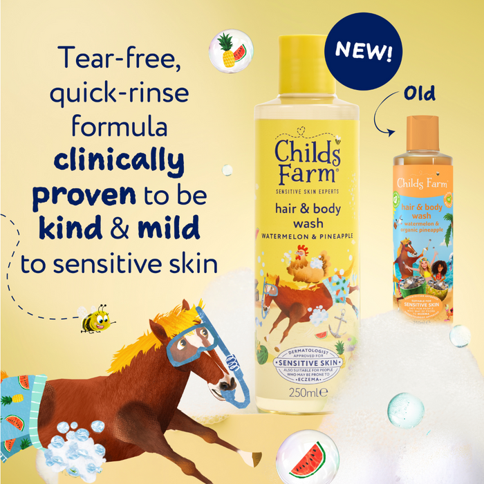 Childs Farm Hair & Body Wash Watermelon & Pineapple 250ml
