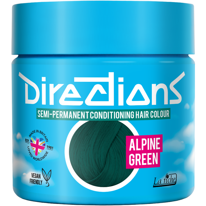 Directions Alpine Green Hair Dye 88ml