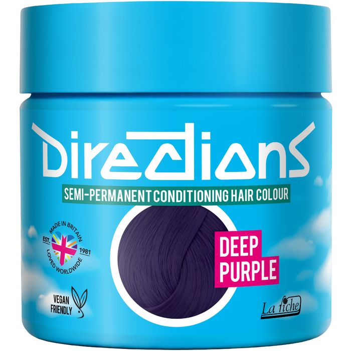 Directions Deep Purple Hair Dye 88ml