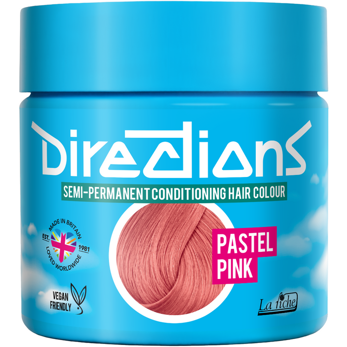 Directions Pastel Pink Hair Dye 88ml