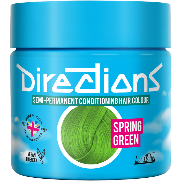 Directions Spring Green Hair Dye 88ml