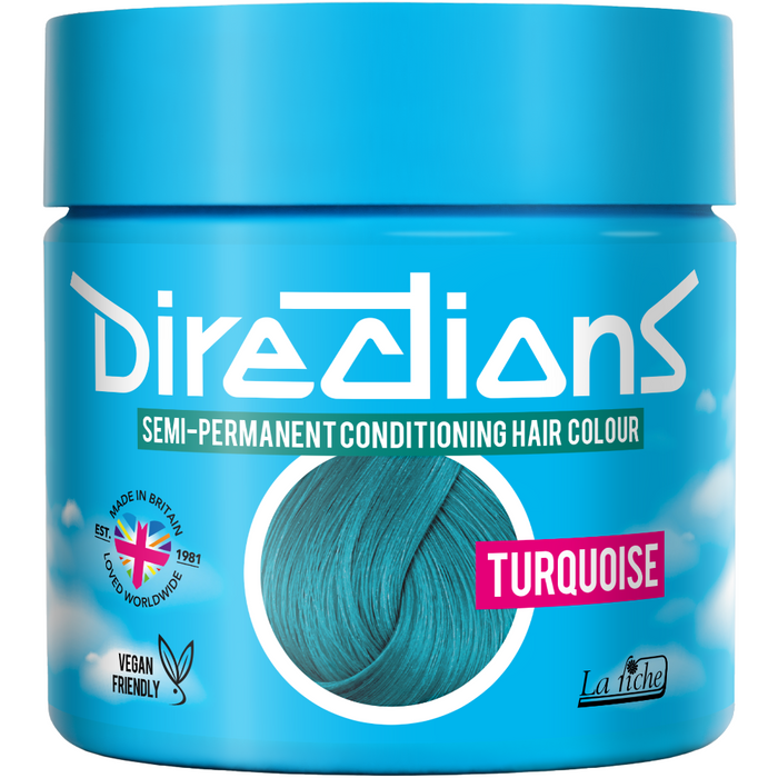 Directions Turquoise Hair Dye 88ml