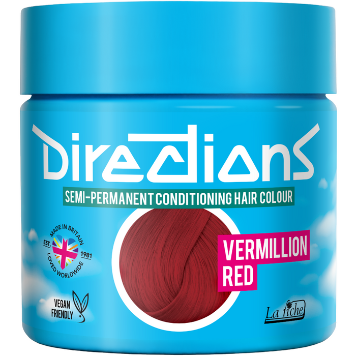 Directions Vermillion Hair Dye 88ml