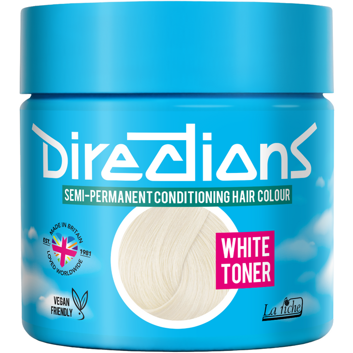 Directions White Toner Hair Dye 88ml