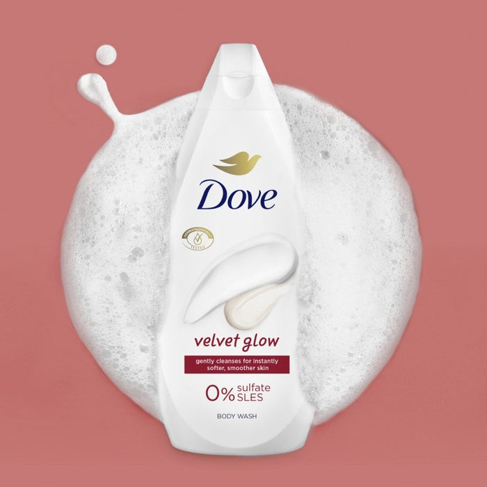 Dove Velvet Glow Body Wash 720ml