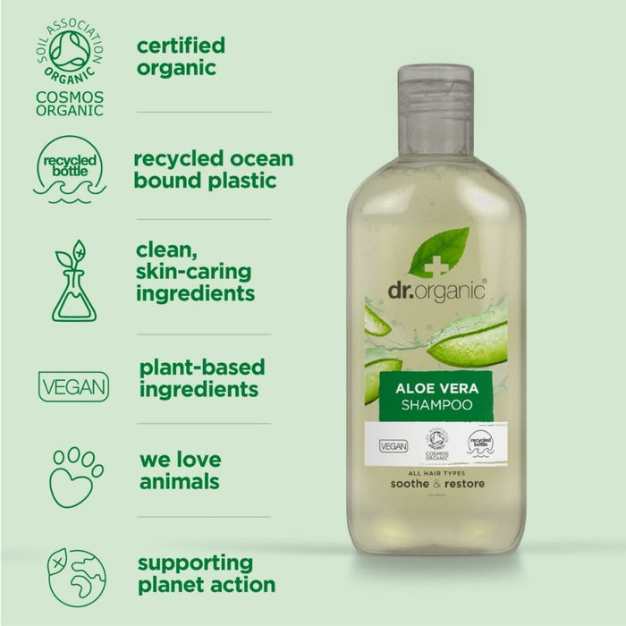 Dr. Organic Aloe Vera Shampoo 265ml