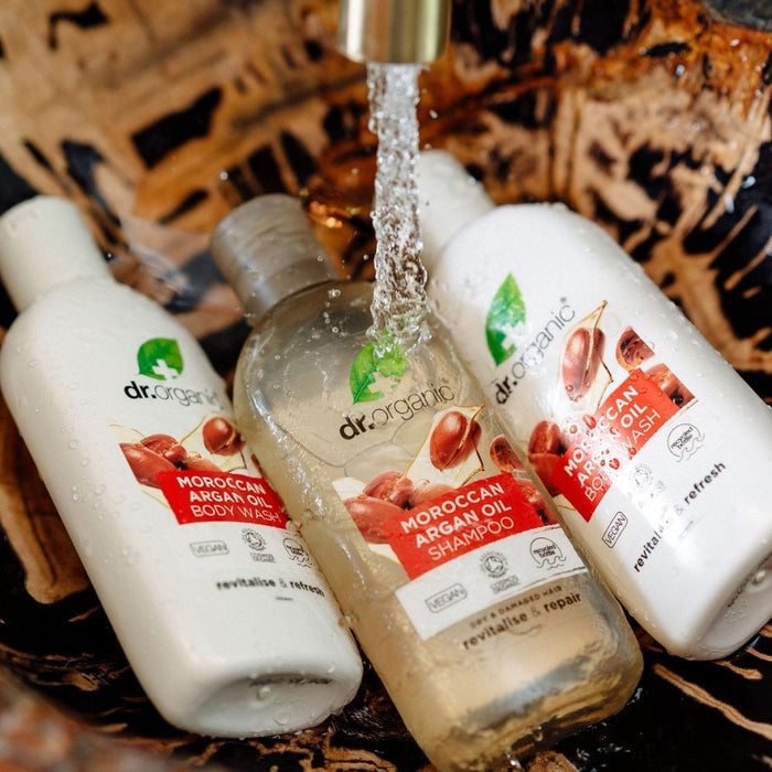 Dr. Organic Moroccan Argan Oil Body Wash Skin 250ml