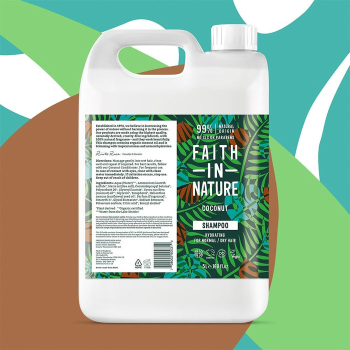 Faith In Nature Coconut Shampoo 5000ml