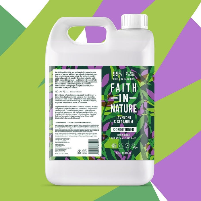 Faith In Nature Lavender & Geranium Conditioner 5000ml