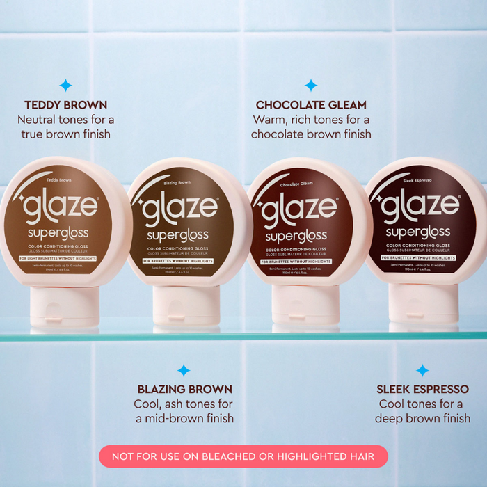 Glaze Super Gloss Blazing Brown 190ml