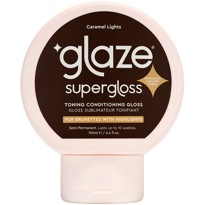 Glaze Super Gloss Caramel Lights 190ml