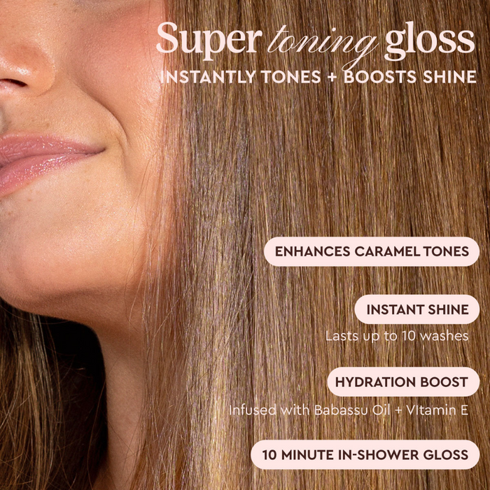 Glaze Super Gloss Caramel Lights 190ml