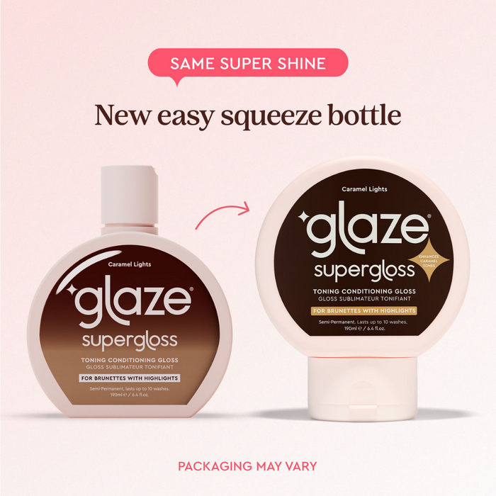 Glaze Super Gloss Caramel Lights 190ml