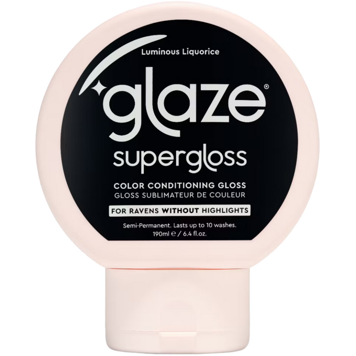 Glaze Super Gloss Luminous Liquorice 190ml