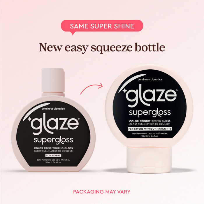 Glaze Super Gloss Luminous Liquorice 190ml
