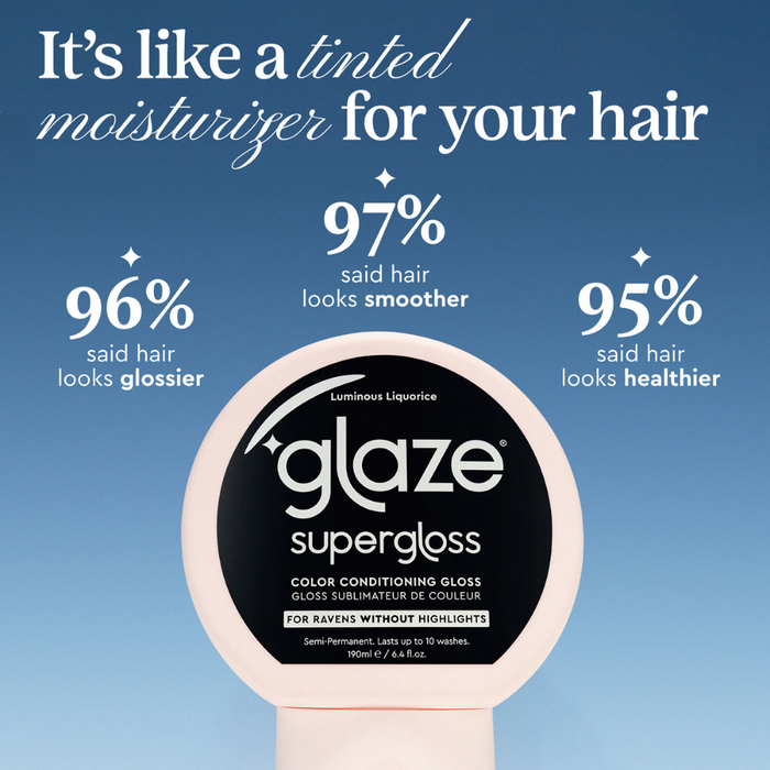 Glaze Super Gloss Luminous Liquorice 190ml