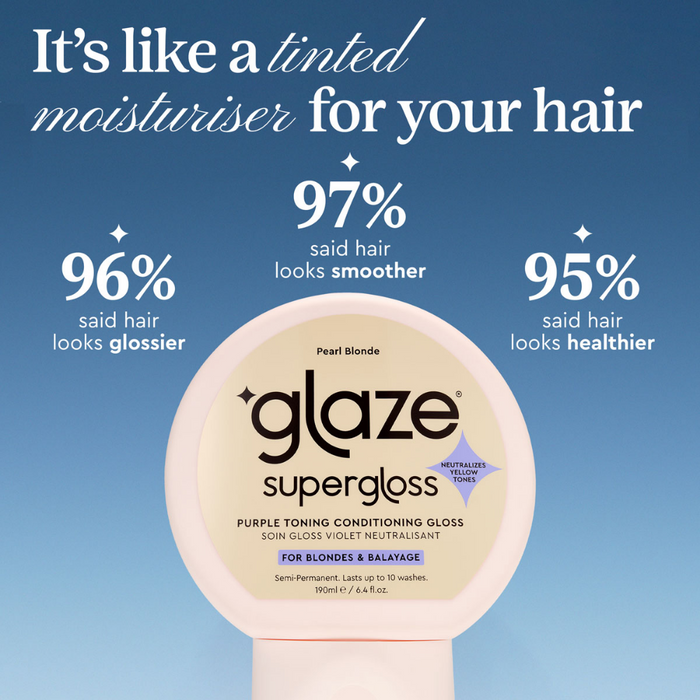 Glaze Super Gloss Pearl Blonde 190ml