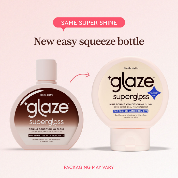Glaze Super Gloss Vanilla Lights 190ml