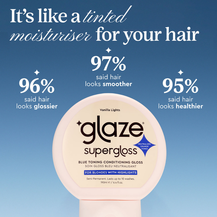 Glaze Super Gloss Vanilla Lights 190ml