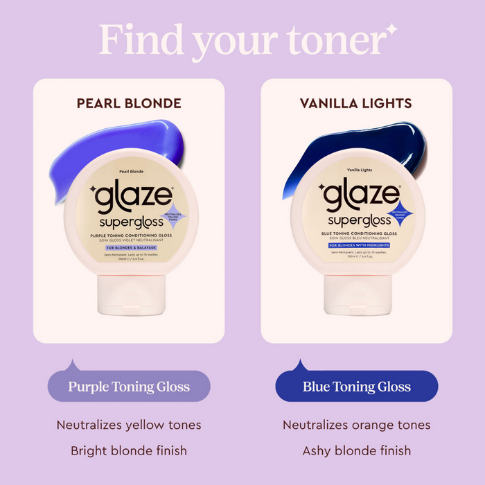 Glaze Super Gloss Vanilla Lights 190ml