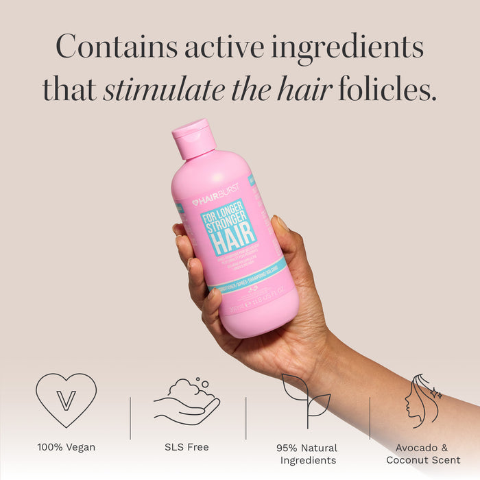 Hairburst Conditioner for Longer Stronger Hair 350ml