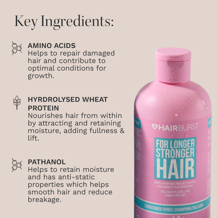 Hairburst Conditioner for Longer Stronger Hair 350ml