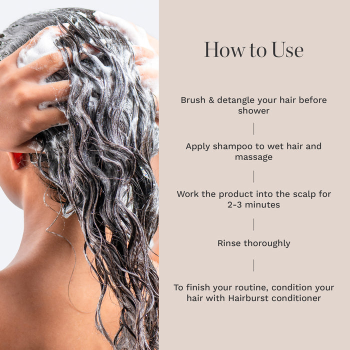 Hairburst Curly & Wavy Hair Shampoo 350ml
