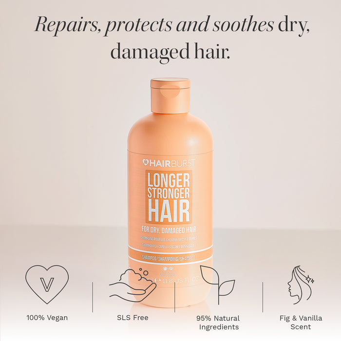 Hairburst Dry & Damaged Hair Shampoo 350ml