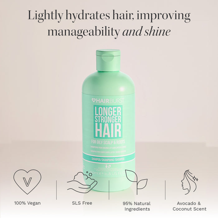 Hairburst Oily Scalp & Root Shampoo 350ml
