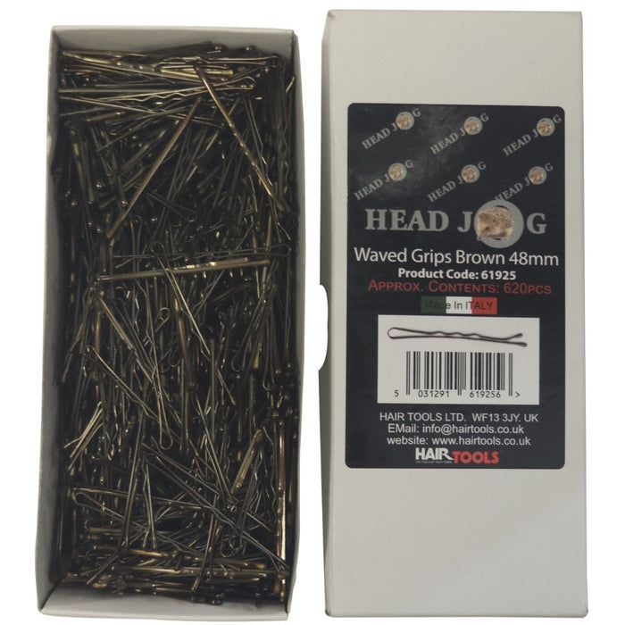 Head Jog 48mm Waved Grips Brown x 620