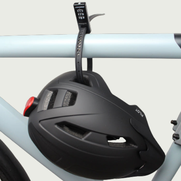 GO - OFF kinderhelm groen + helmslot kinderfiets - BikeFlip