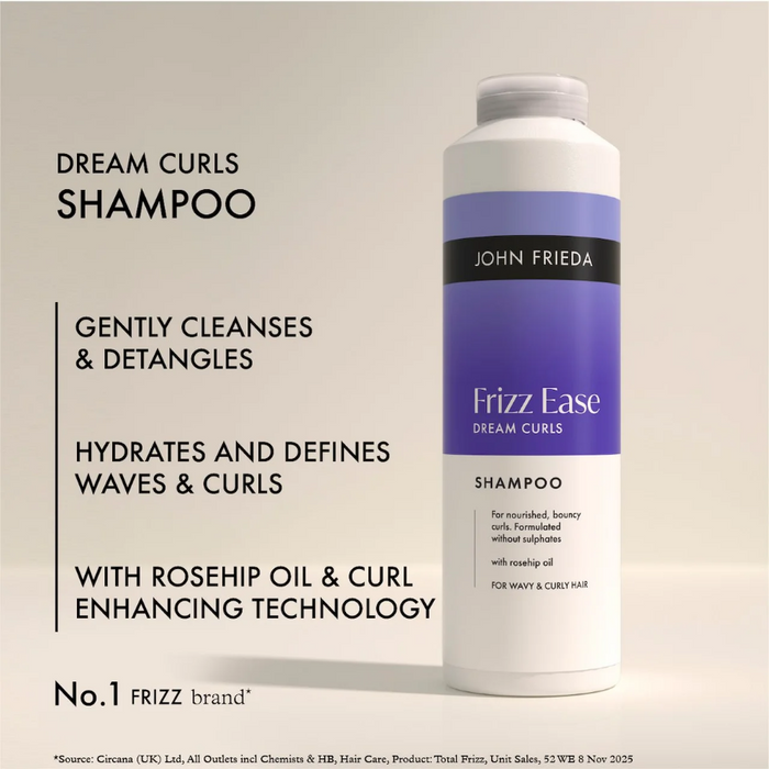 John Frieda Frizz Ease Dream Curls Shampoo 500ml