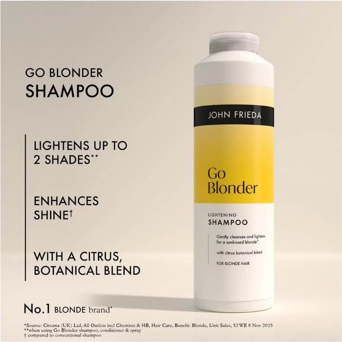 John Frieda Go Blonder Lightening Shampoo 500ml