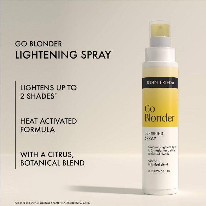 John Frieda Go Blonder Lightening Spray 100ml