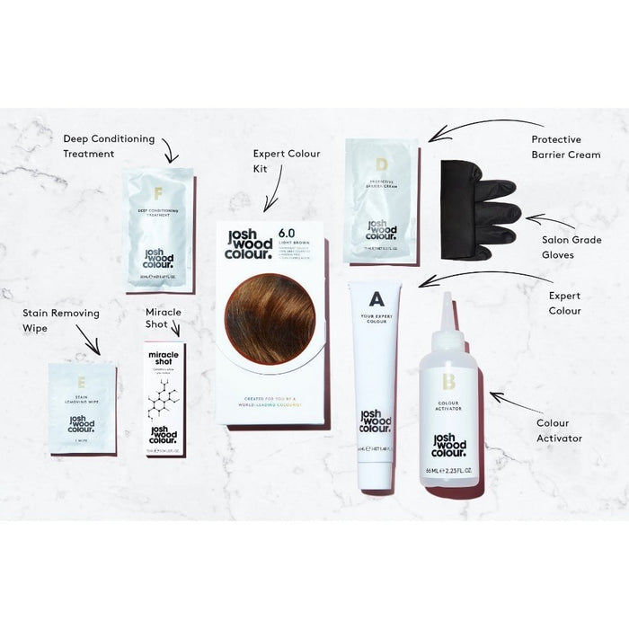 Josh Wood Colour 7.5 Darkest Blonde Colour Miracle Permanent Colour Kit