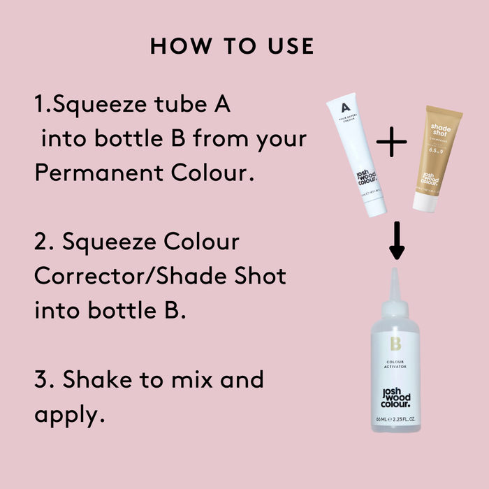 Josh Wood Colour Shade Shot Champagne 25ml