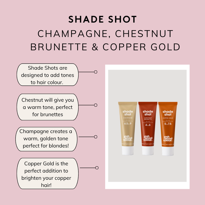 Josh Wood Colour Shade Shot Champagne 25ml