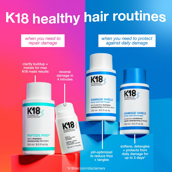 K18 Biomimetic Hairscience Damage Shield pH Protective Shampoo 250ml