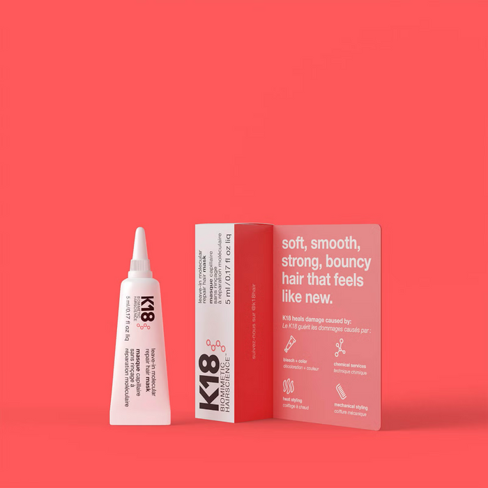 K18 Biomimetic Hairscience Leave-In Molecular Repair Hair Mask 5ml